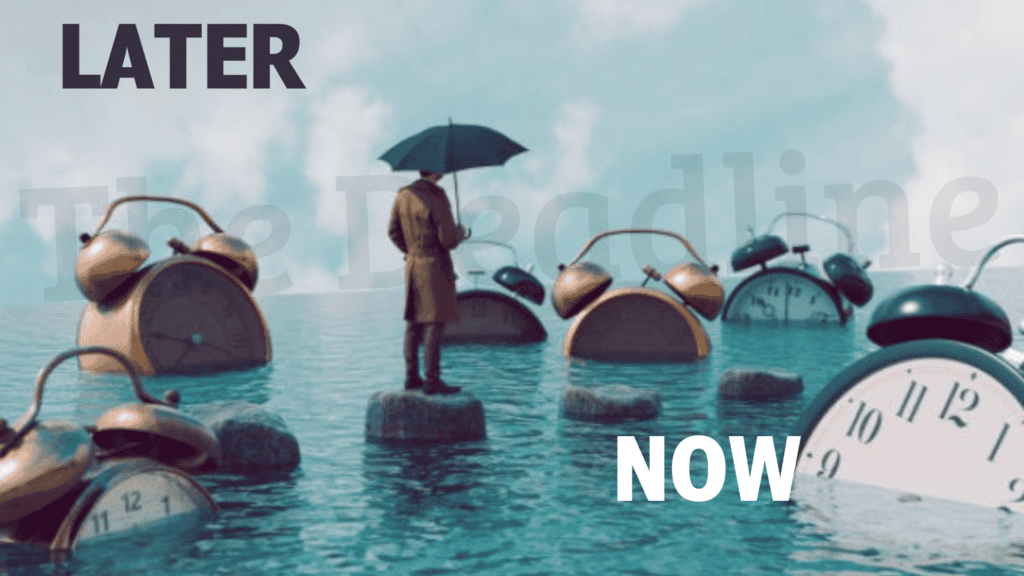 Human in facing procrastination