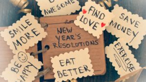 Examples of New Year's resolutions.